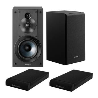 Sony SSCS5 3 Way 3 Driver Bookshelf Speaker System with Isolation Sony SSCS5 3 Way 3 Driver Bookshelf Speaker System with Isolation