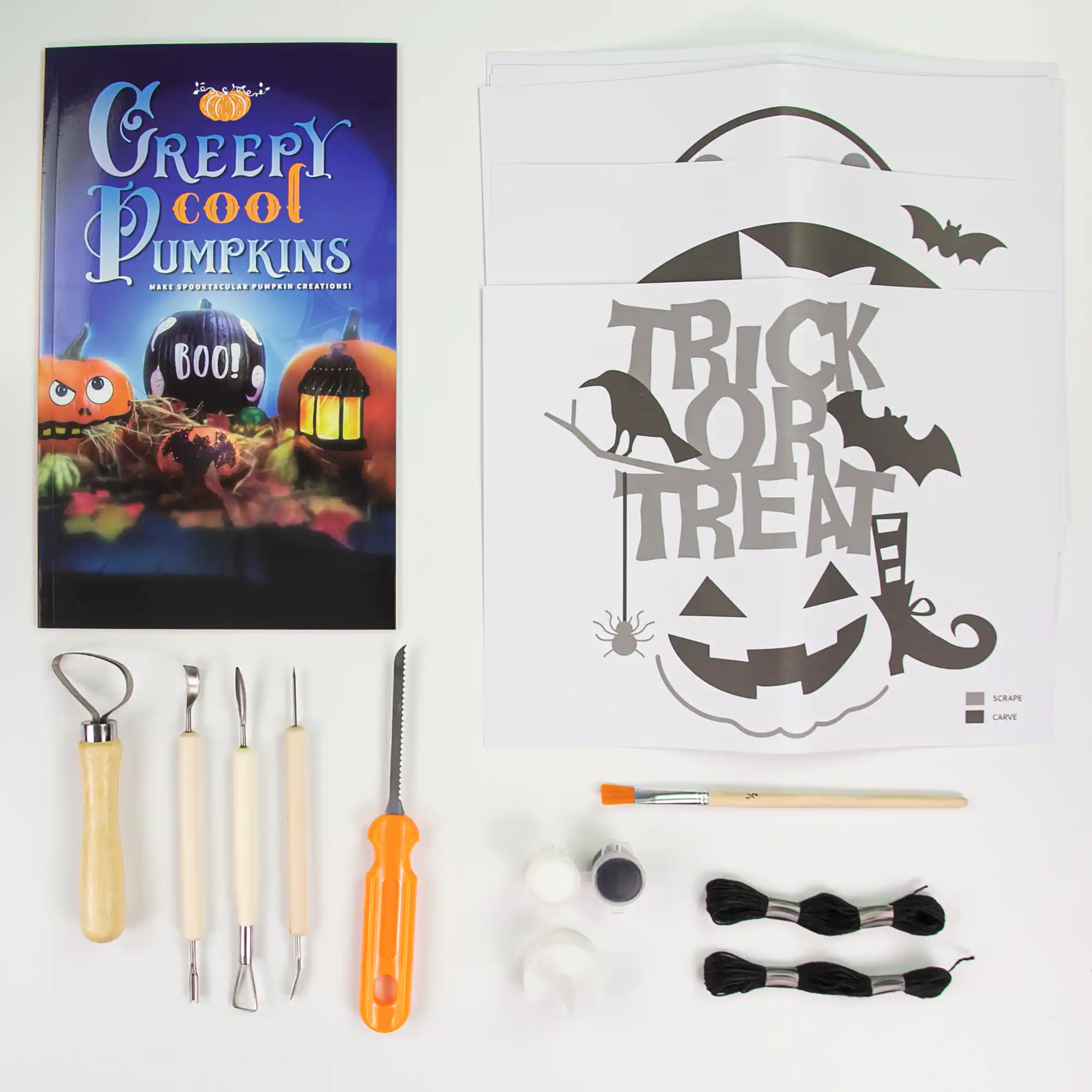 Creepy Cool Pumpkins: A Halloween Craft Book
