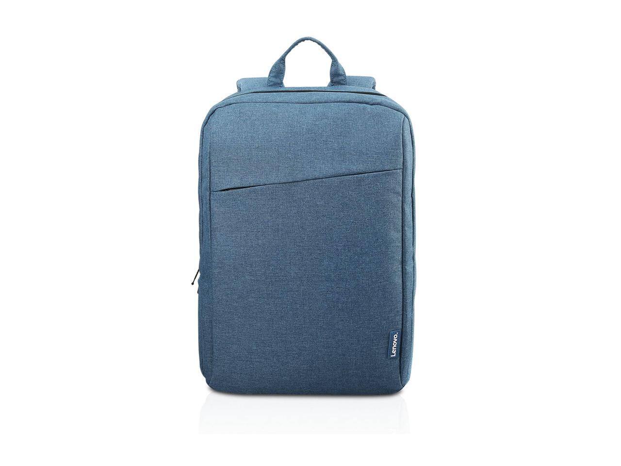 Front. Lenovo - Lenovo 15.6" inch Laptop Backpack B210 (Blue) - Blue.