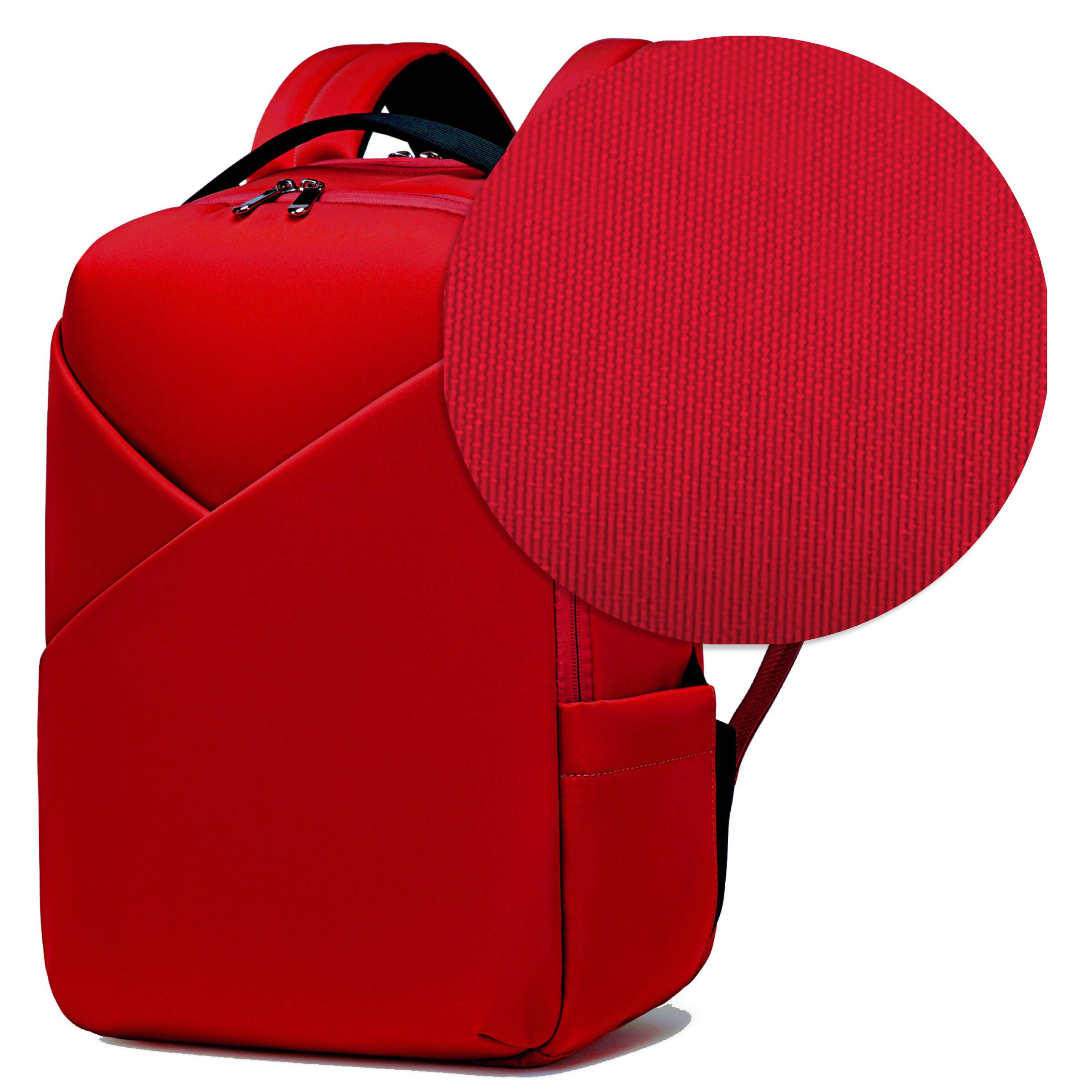 Angle. Lux & Nyx - Lux & Nyx - Origami 16" Laptop Backpack - Cardinal Red - Cardinal Red.