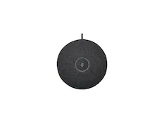 Front. Logitech - Logitech Rally Mic Pod, Modular Microphone for Rally, Rally Bar and Rally Bar Mini | 989-000430 - Black.