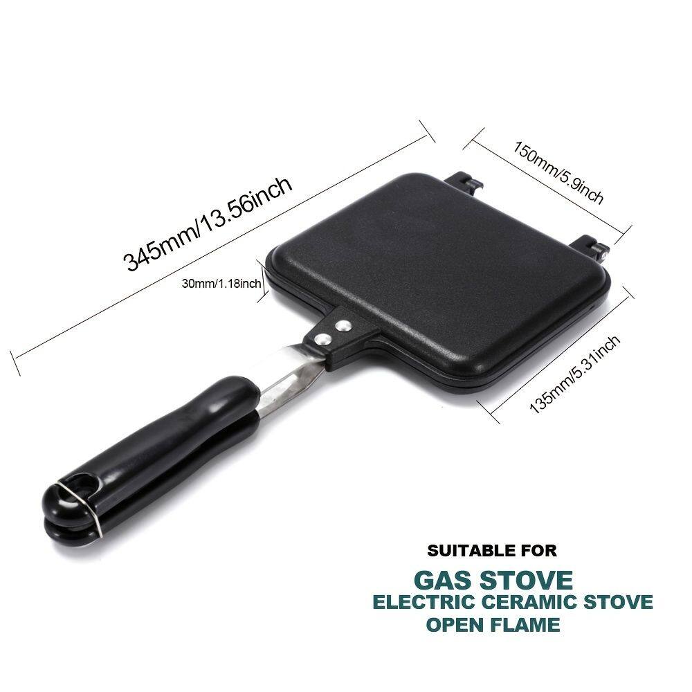 345mm/13.56inch  
30mm/1.18inch  
150mm/5.9inch  
135mm/5.31inch  

SUITABLE FOR  
GAS STOVE  
ELECTRIC CERAMIC STOVE  
OPEN FLAME