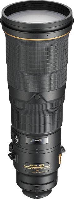 カメラ レンズ(単焦点) Nikon AF-S NIKKOR 500mm f/4E FL ED VR Super Telephoto Lens Black 20053 -  Best Buy