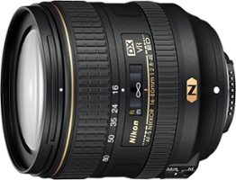Nikon - AF-S DX NIKKOR 16-80mm f/2.8-4E ED VR Standard Zoom Lens - Black - Front_Zoom
