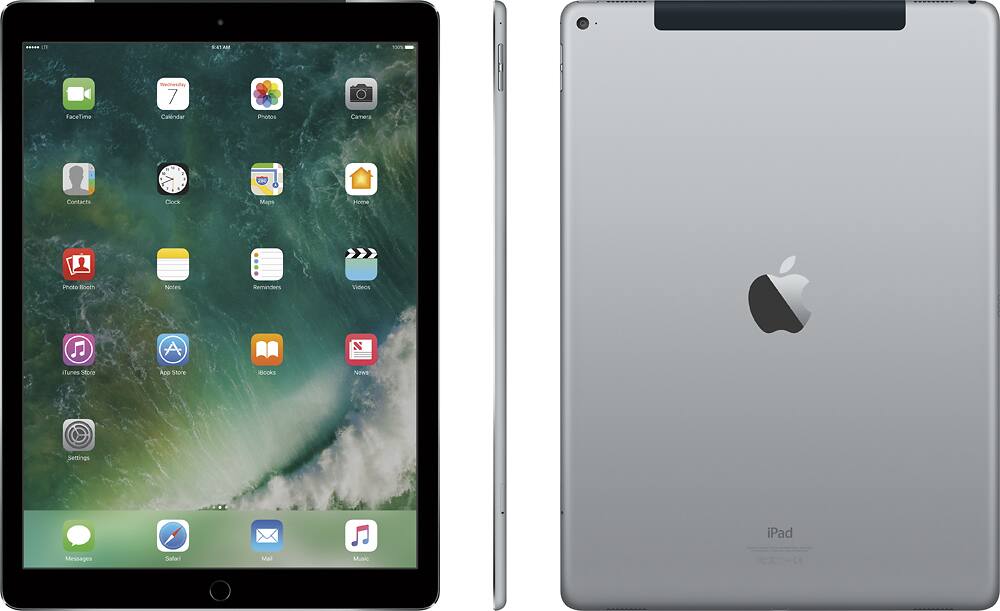 Alt View 18. Apple - 12.9-Inch iPad Pro with Wi-Fi - 32 GB - Space Gray.