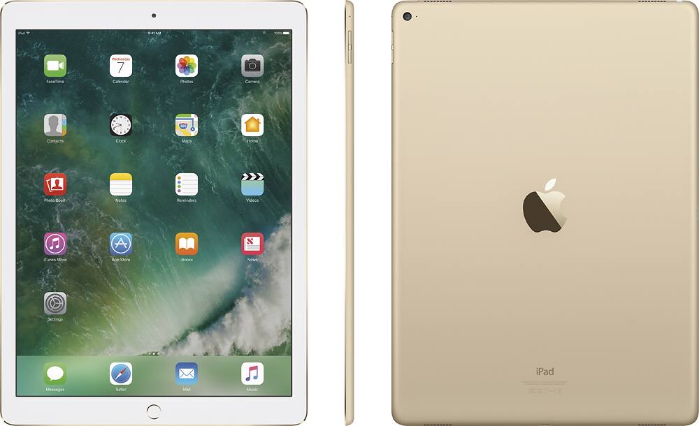Alt View 11. Apple - 12.9-Inch iPad Pro with Wi-Fi - 128GB - Gold.