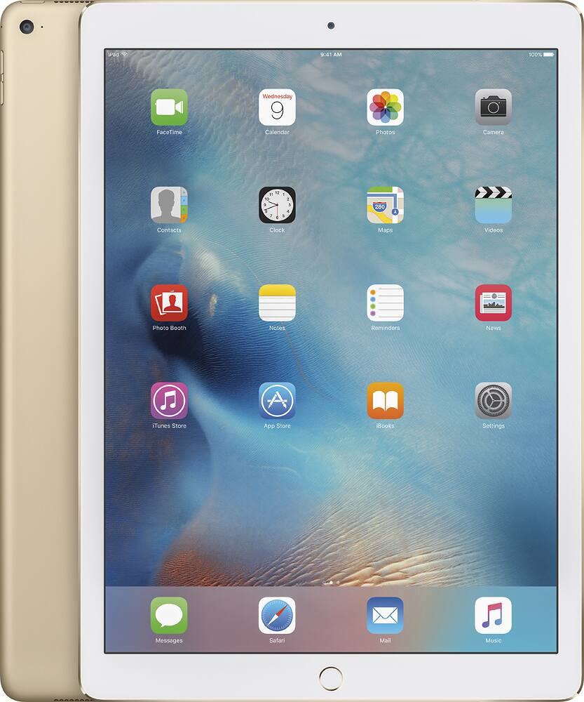 Alt View 12. Apple - 12.9-Inch iPad Pro with Wi-Fi - 128GB - Gold.