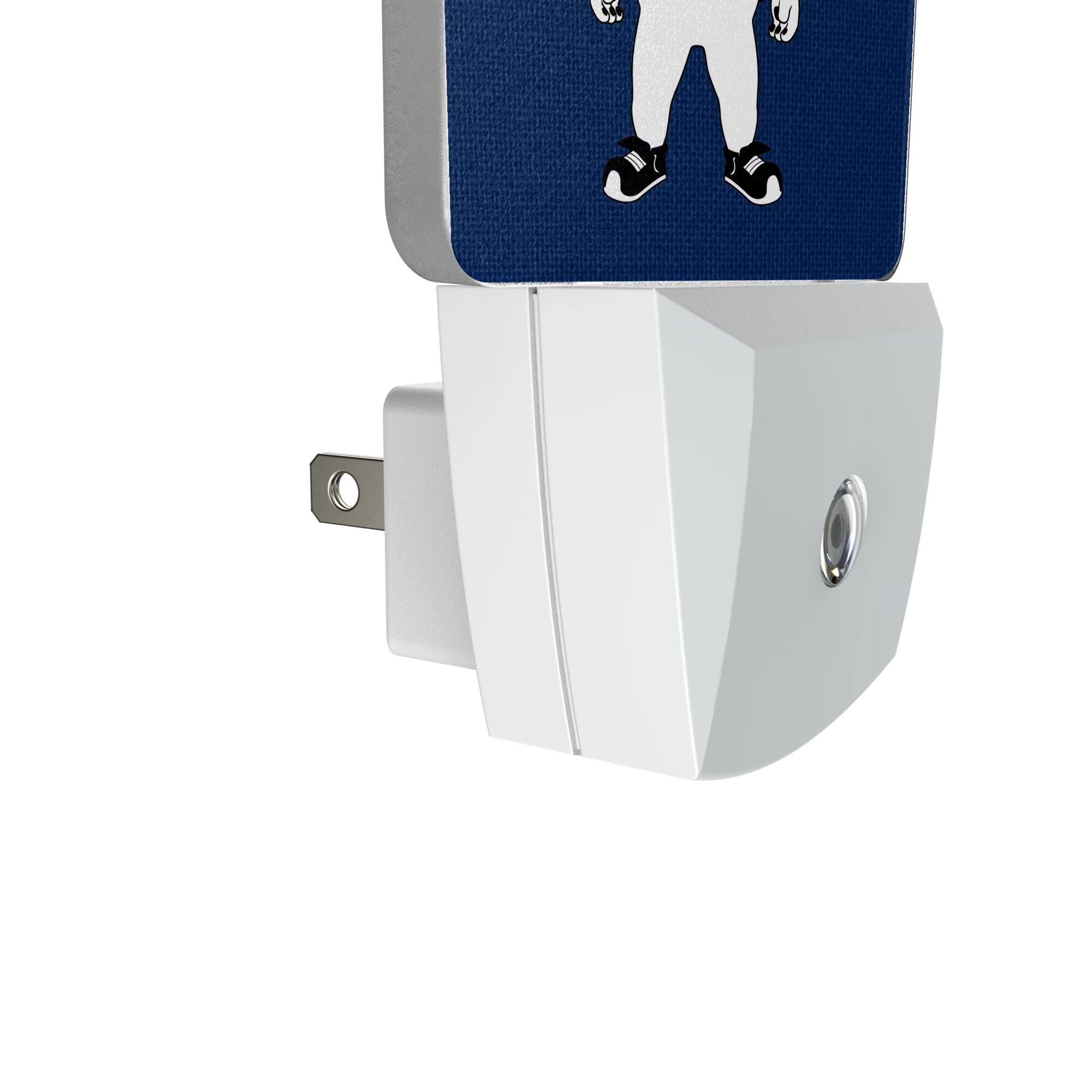 Alt View 2. Keyscaper - Toronto Maple Leafs 2-Pack Solid Design Mascot Nightlight Set - White.