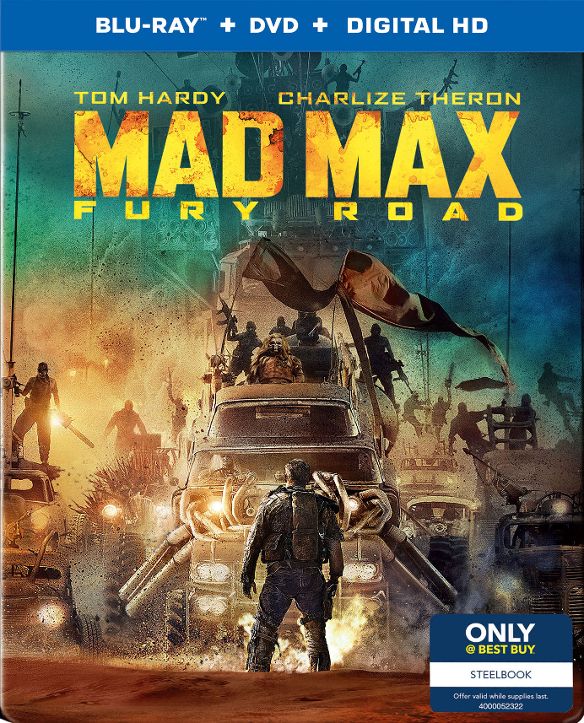  Mad Max: Fury Road [Includes Digital Copy] [Blu-ray/DVD] [SteelBook] [Only @ Best Buy] [2015]