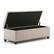 Alt View 11. Simpli Home - Kingsley Rectangular Polyester Bench Ottoman With Inner Storage - Natural.