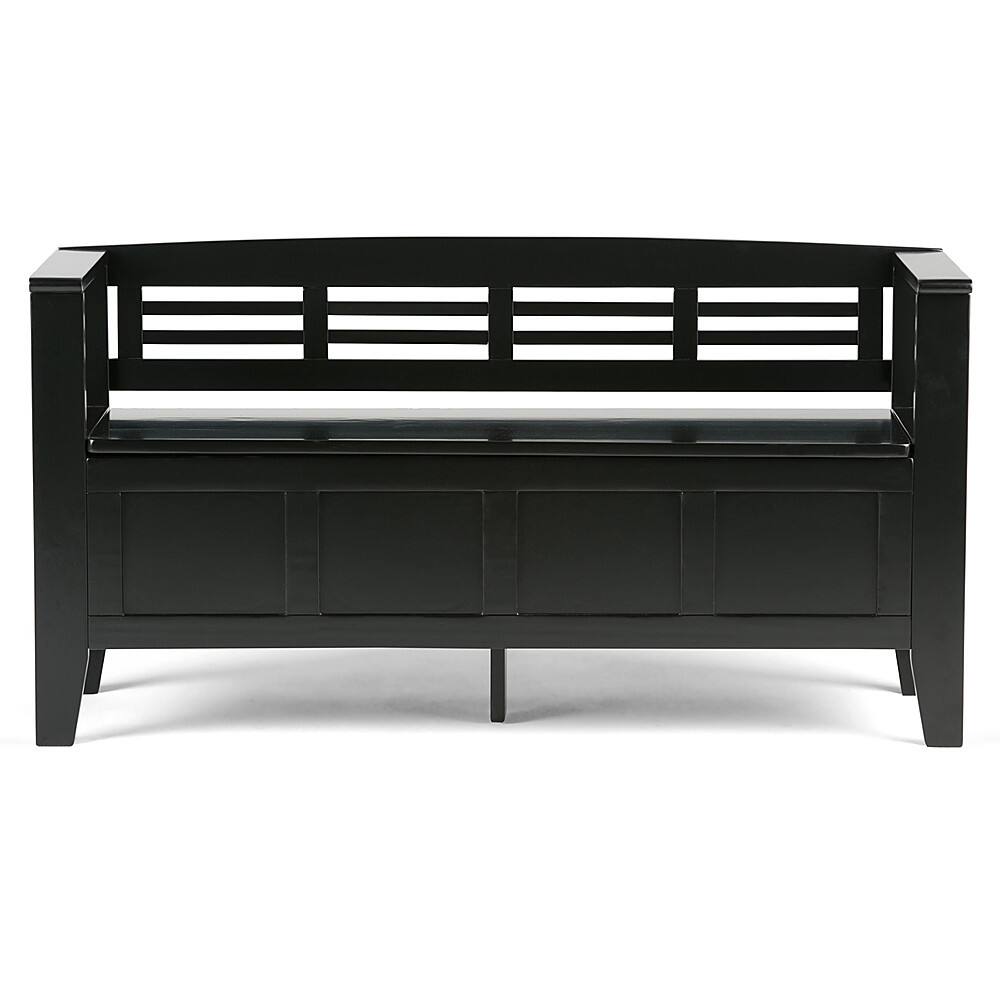 Customer Reviews Simpli Home Adams Entryway Storage Bench With