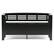 Angle. Simpli Home - Adams Entryway Storage Bench With Backrest - Black.