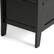 Alt View 15. Simpli Home - Adams Entryway Storage Bench With Backrest - Black.