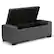 Alt View 12. Simpli Home - Laredo Rectangular Polyester Bench Ottoman With Inner Storage - Slate Gray.