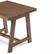 Alt View 12. Simpli Home - Sawhorse Square Solid Pine End Table - Medium Saddle-Brown.