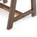 Alt View 14. Simpli Home - Sawhorse Square Solid Pine End Table - Medium Saddle-Brown.