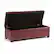 Alt View 11. Simpli Home - Kingsley Rectangular Bonded Leather Bench Ottoman With Inner Storage - Radicchio Red.