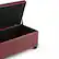 Alt View 12. Simpli Home - Kingsley Rectangular Bonded Leather Bench Ottoman With Inner Storage - Radicchio Red.