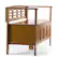 Alt View 14. Simpli Home - Adams Entryway Storage Bench With Backrest - Light Avalon Brown.