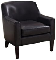 Simpli Home - Pauline Club Chair - Tanner's Brown - Front_Zoom