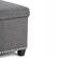 Alt View 13. Simpli Home - Kingsley Rectangular Polyester Bench Ottoman With Inner Storage - Slate Gray.