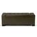 Angle. Simpli Home - Laredo Rectangular Polyurethane Faux Leather Bench Ottoman With Inner Storage - Deep Olive Green.