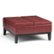 Front Zoom. Simpli Home - Dover Coffee Table Ottoman with Split Lid - Radicchio Red.