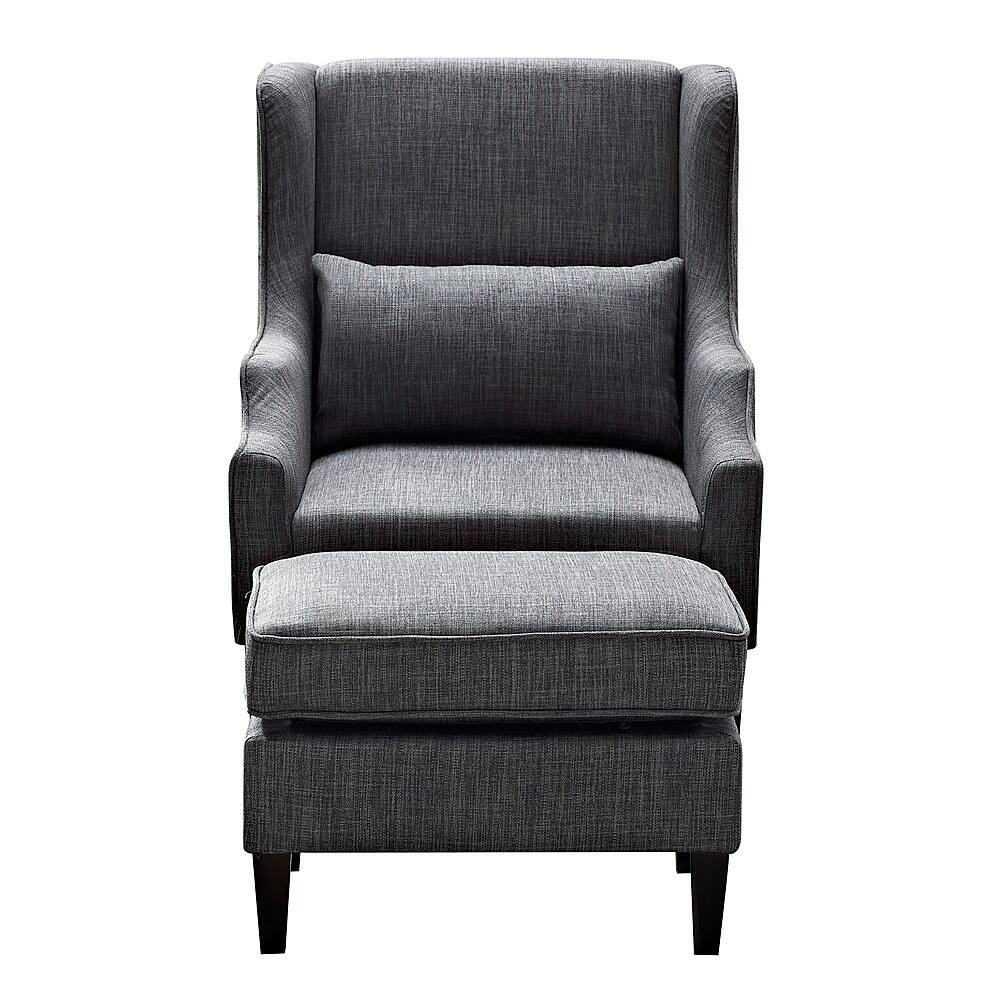 Angle View: Simpli Home - Ashbury Club Chair - Slate Gray