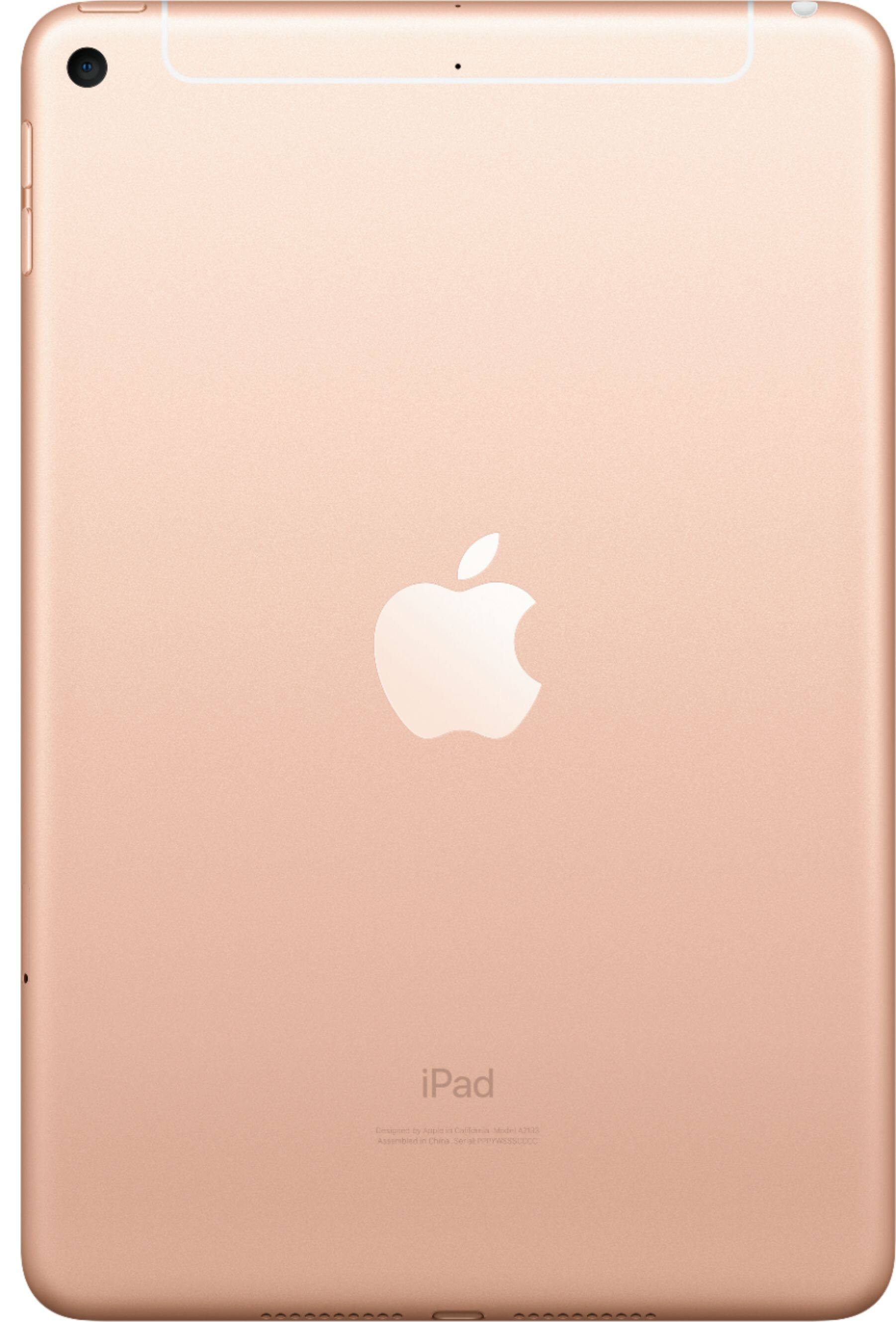 Back. Apple - 7.9-Inch iPad mini - (5th Generation) with Wi-Fi + Cellular - 64GB.