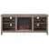Front. Walker Edison - 58" Open Storage Fireplace TV Stand for Most TVs Up to 65" - Driftwood.