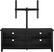 Alt View 24. Walker Edison - 58" TV Stand with Adjustable Removable Mount for Most TVs Up to 60" - Black.