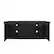 Front. Walker Edison - Corner Open Shelf TV Stand for Most Flat-Panel TV's up to 60" - Black.