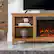 Alt View 3. Walker Edison - 58" Open Storage Fireplace TV Stand for Most TVs Up to 65" - Barnwood.