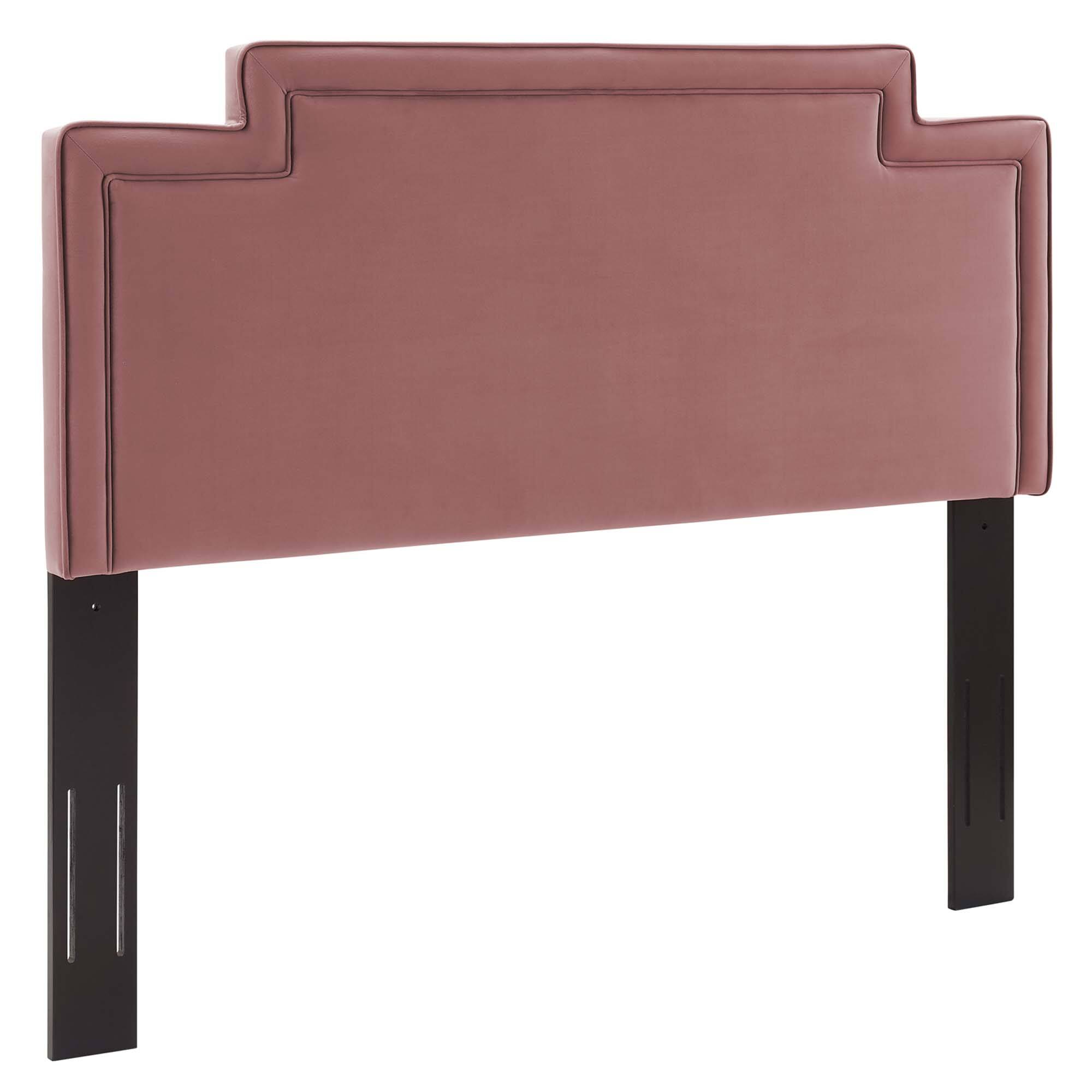 Alt View 1. Modway - Alana Wood Queen Platform Bed With Angular Frame - Brown.