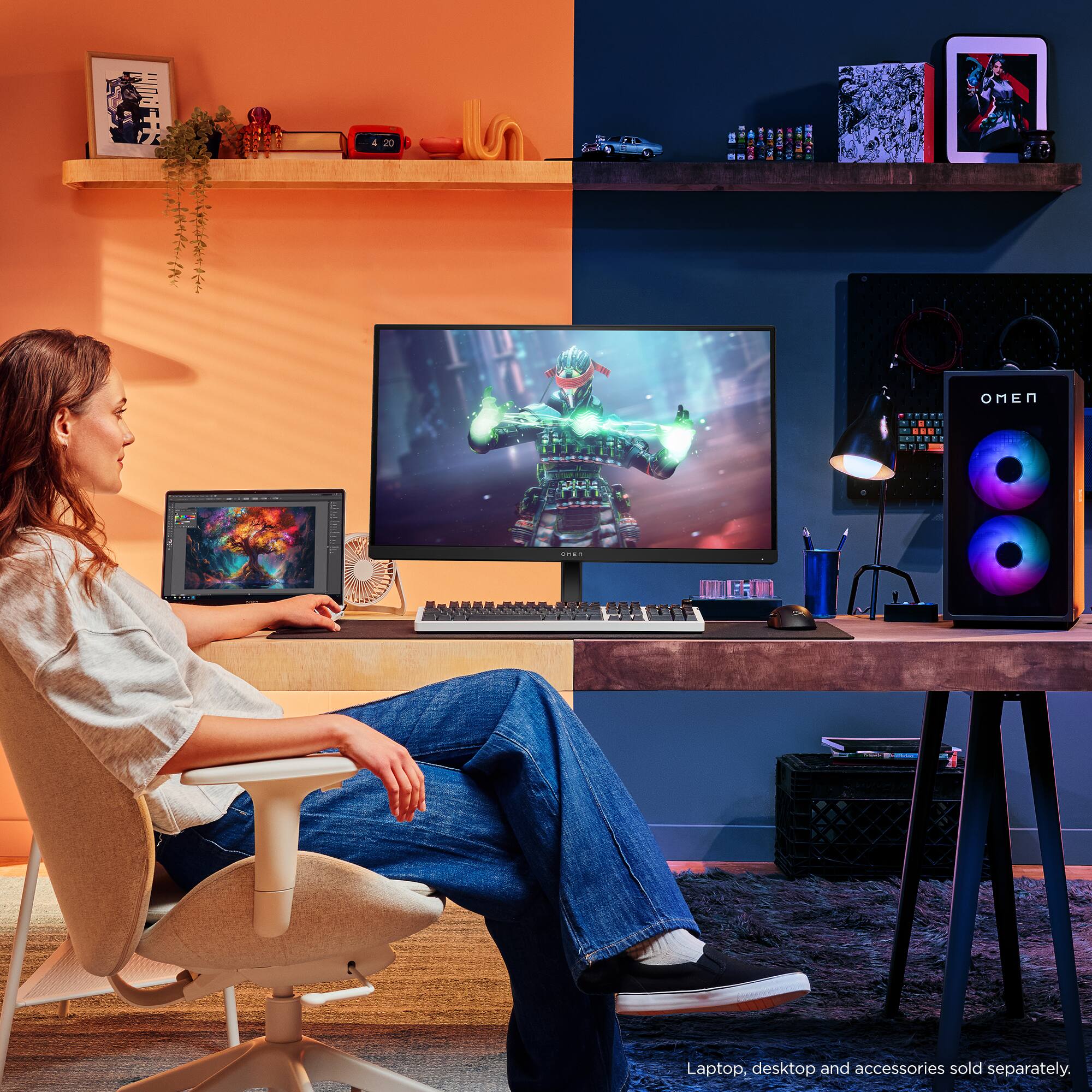 OMEN : Vote for Laptop, desktop and accessories sold separately.