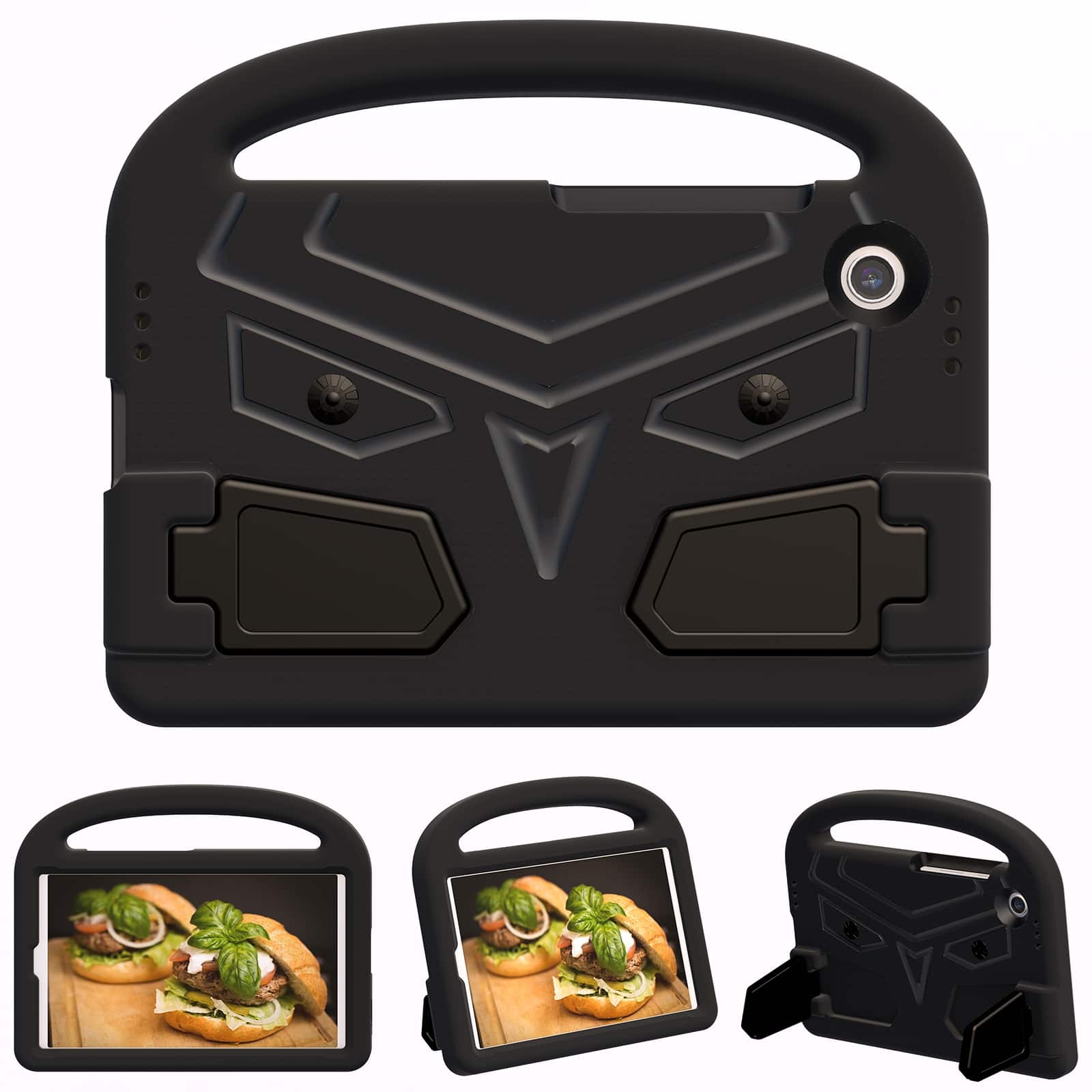 UUCOVER - Kids Case for Samsung Galaxy Tab A11 8.7-inch 2025 (SM-X130/X133/X135),Shockproof EVA Case Handle Kickstand Cover - Black price history on PriceWatchPro