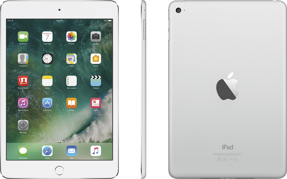 Best Buy: Apple iPad mini 4 Wi-Fi 16GB Silver MK6K2LL/A
