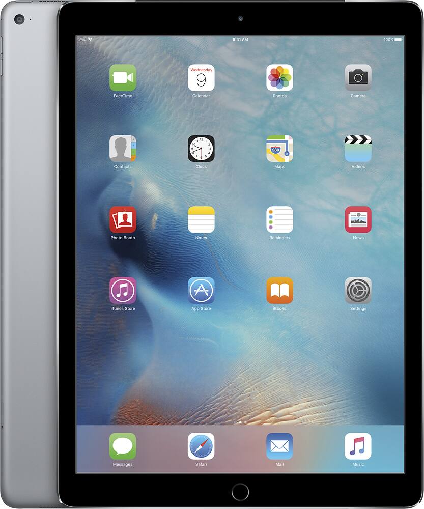 Alt View 12. Apple - 12.9-Inch iPad Pro with Wi-Fi + Cellular - 128GB - Space Gray.