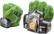 Front. Hasbro - Playmation Marvel Avengers Gamma Gear - Green/Gray.