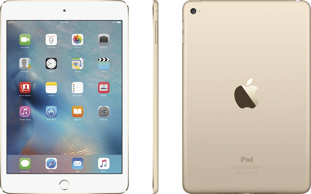 再開困難 Apple iPad mini4 Wi-Fi 128GB ゴールド FK9Q2