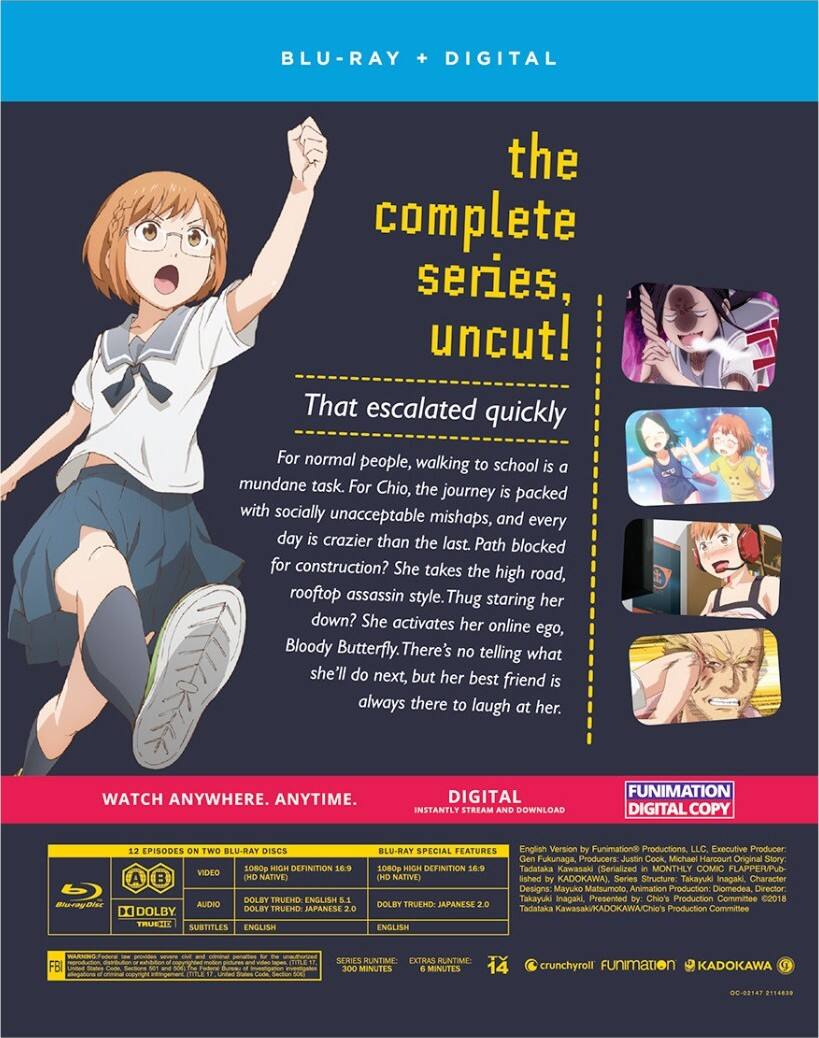 Alt View 1. Chio's School Road: The Complete Series (Blu-ray + Digital).