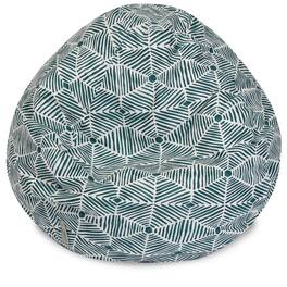 Majestic Home - Large Bean Bag Charlie Emerald - Green