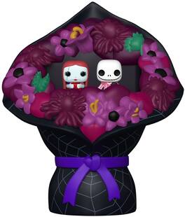 Funko - Bitty POP! Bouquet: The Nightmare Before Christmas Valentine's Day - Sally and Jack - COLLECTIBLES - Multicolor
