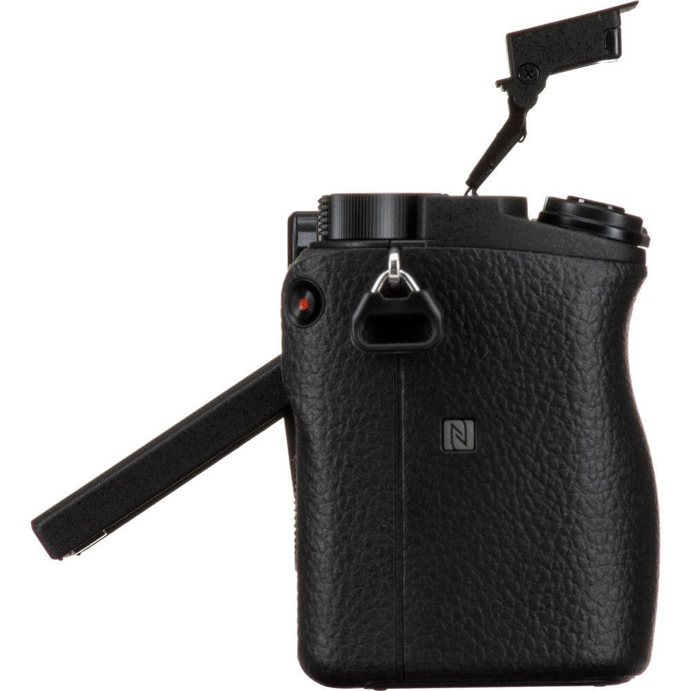 Alt View 6. Sony - Sony a6400 Mirrorless Camera w 16-50mm f/3.5-5.6 II Lens (Black) Bundle.