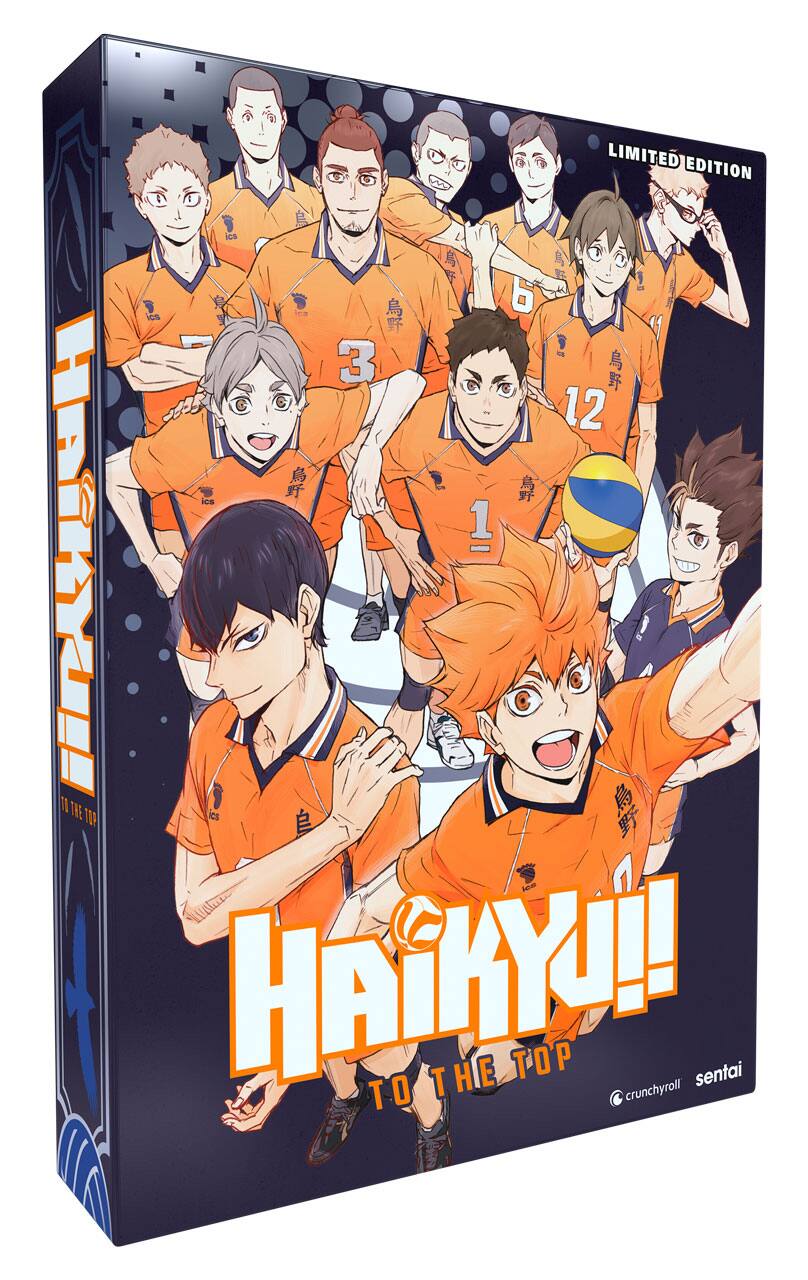 Cover of the Haikyuu!! To The Top Blu Ray and DVD Volume 6 : r/haikyuu