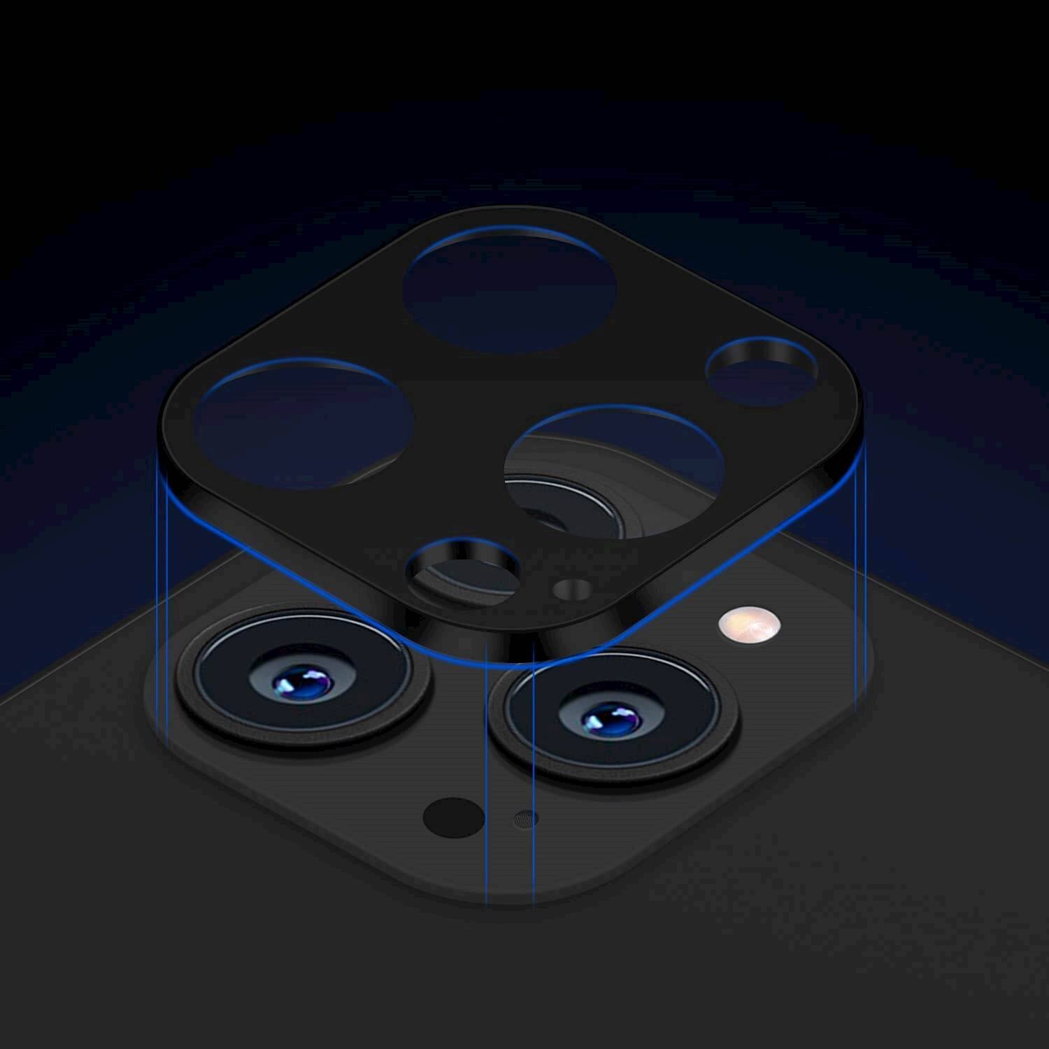 Alt View 12. SaharaCase - ZeroDamage HD Flexible Glass Camera Lens Protector for Apple iPhone 13 Pro (2-Pack) - Clear.