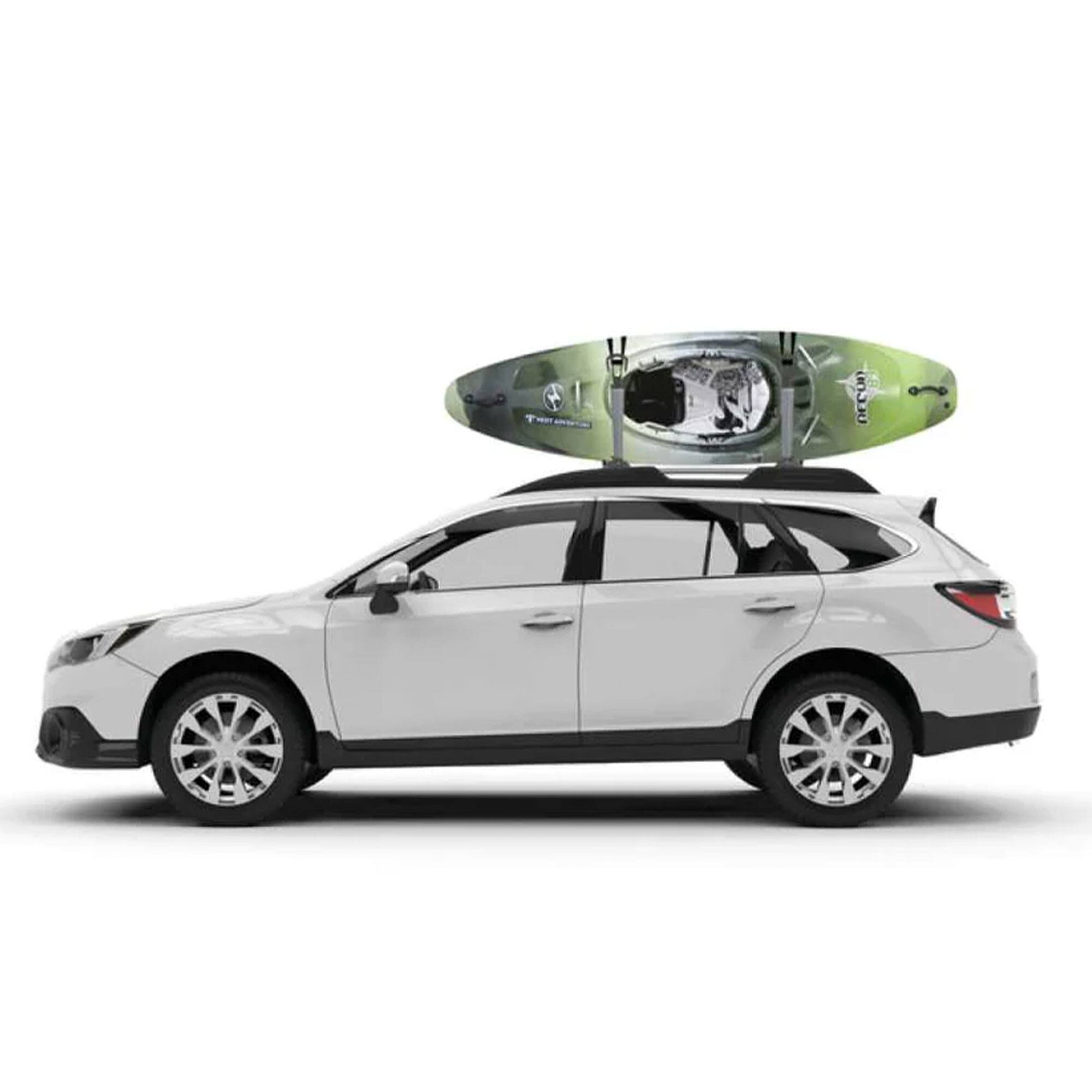 Alt View 8. Yakima - Yakima BigStack Foldable Steel Versatile Kayak Stacker Carries Up to 4 Boats - Gray.