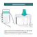 Alt View 14. SureCall - Flare iQ Cell Phone Signal Booster with Mobile App for Home and Office - White.