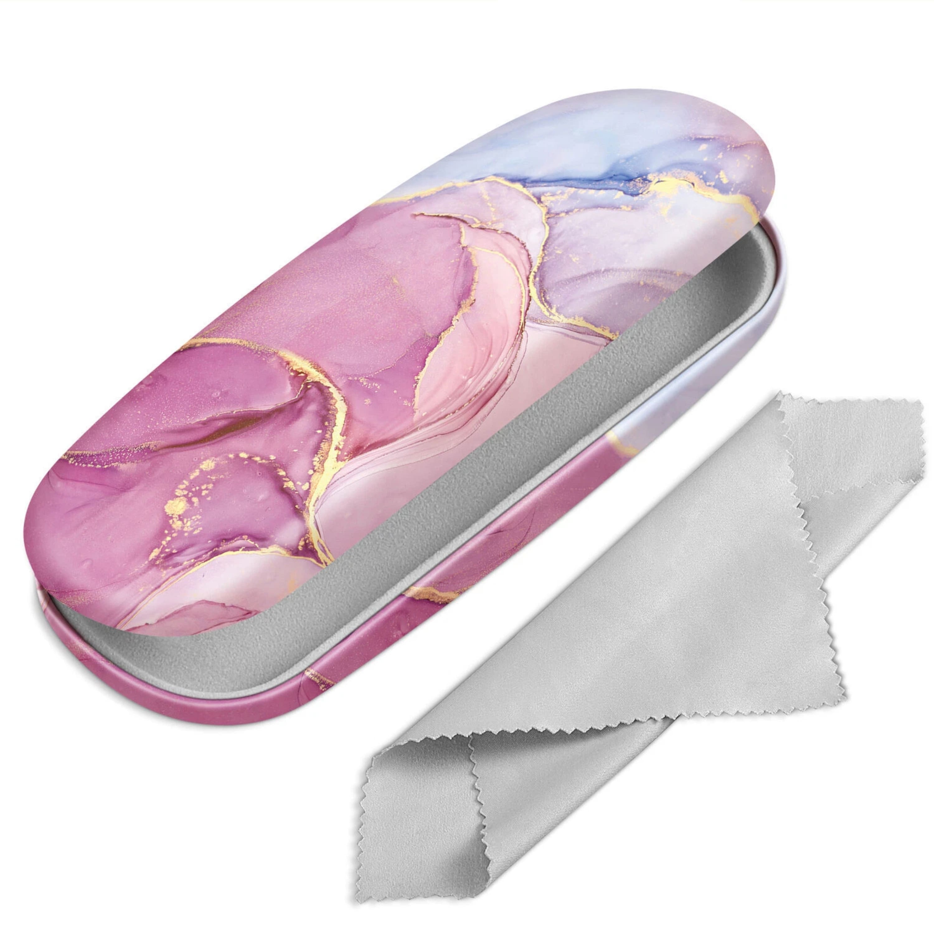 Kitcheniva - Portable Hard Shell Eyeglasses Case Protective Glasses Holder Box - Glittering Marble price history on PriceWatchPro