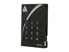 APRICORN
1 abc
2 def
3 ghi
4 jkl
5 mno
6 pqrs
7 tuv
8 wxyz
cancel 0
USB 3.0
